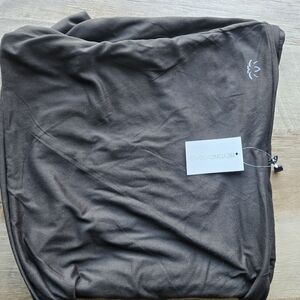 Beyond Yoga Black Infinity Pocket Scarf